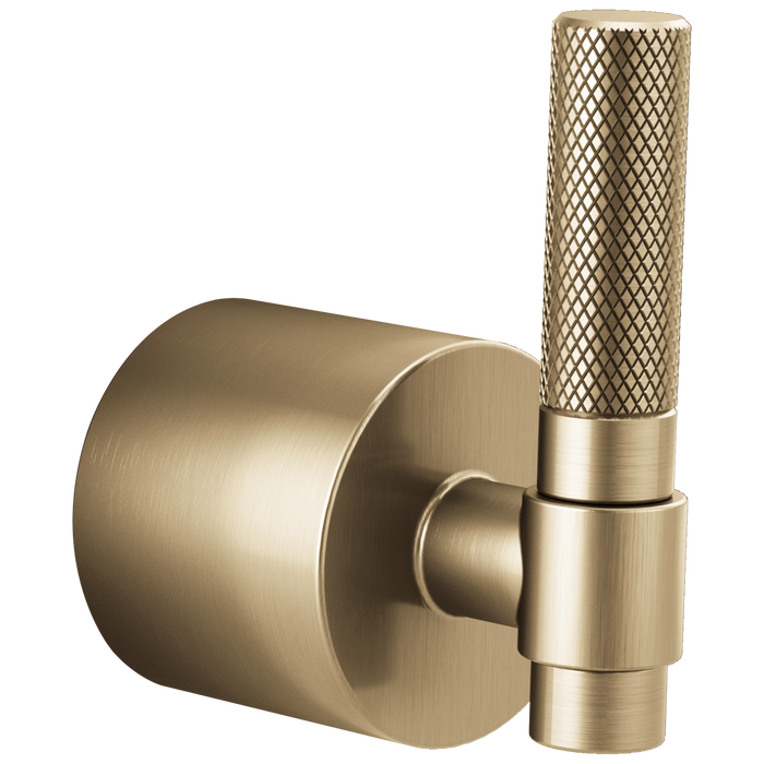 Brizo Litze HL7033 Single-Handle Floor Mount Tub Filler T-Lever Handle Kit, luxe gold