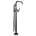Brizo Litze HL7033 Single-Handle Floor Mount Tub Filler T-Lever Handle Kit, luxe steel - view 2