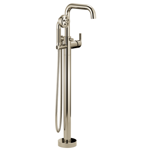 Brizo Litze HL7033 Single-Handle Floor Mount Tub Filler T-Lever Handle Kit, polished nickel - view 2