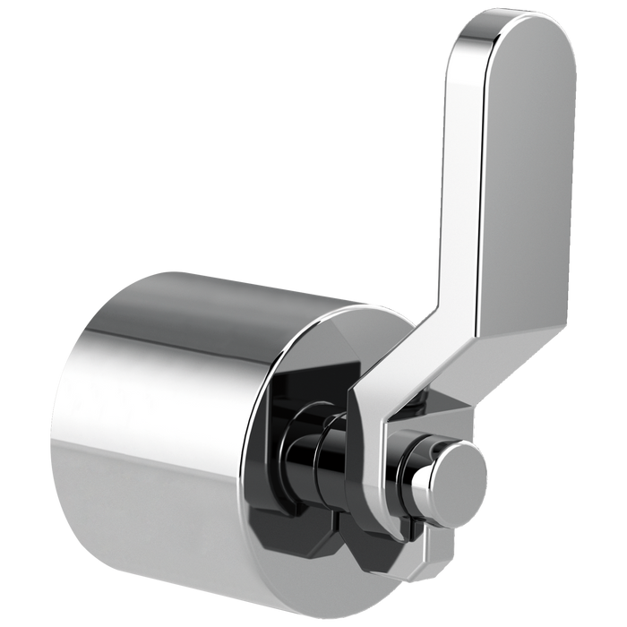 Brizo Litze HL7034 Single-Handle Floor Mount Tub Filler Industrial Lever Handle Kit, chrome