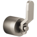 Brizo Litze HL7034 Single-Handle Floor Mount Tub Filler Industrial Lever Handle Kit, luxe nickel