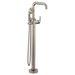 Brizo Litze HL7034 Single-Handle Floor Mount Tub Filler Industrial Lever Handle Kit, luxe nickel - view 2