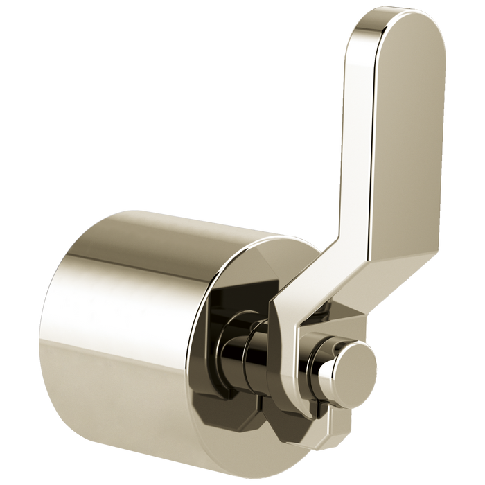 Brizo Litze HL7034 Single-Handle Floor Mount Tub Filler Industrial Lever Handle Kit, polished nickel