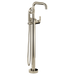 Brizo Litze HL7034 Single-Handle Floor Mount Tub Filler Industrial Lever Handle Kit, polished nickel - view 2