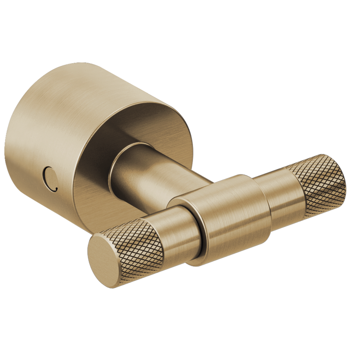 Brizo Litze HL70433 Two-Handle Wall Mount Tub Filler T-Lever Handle Kit, luxe gold