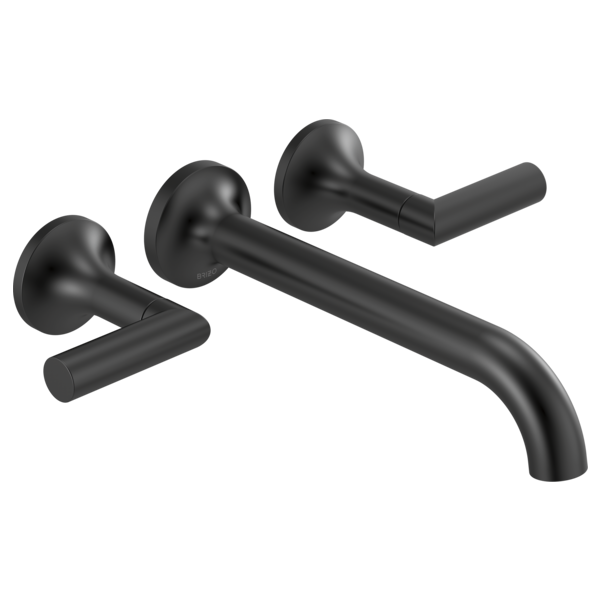 Brizo Jason Wu for Brizo HL70475 Wall Mount Tub Filler Lever Handles, matte black - view 2