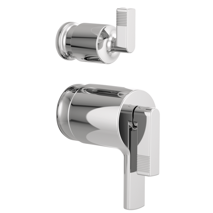 Brizo Kintsu HL7506 TempAssure Thermostatic Valve with Integrated Diverter Trim Lever Handle Kit, chrome