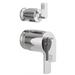 Brizo Kintsu HL7506 TempAssure Thermostatic Valve with Integrated Diverter Trim Lever Handle Kit, chrome