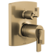 Brizo Kintsu HL7506 TempAssure Thermostatic Valve with Integrated Diverter Trim Lever Handle Kit, luxe gold - view 3
