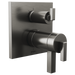 Brizo Frank Lloyd Wright HL7522 TempAssure Thermostatic Valve with Integrated Diverter Trim Lever Handle Kit, luxe steel...