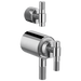 Brizo Litze HL7533 TempAssure Thermostatic Valve With Integrated Diverter T-Lever Handle Kit, chrome