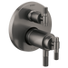 Brizo Litze HL7533 TempAssure Thermostatic Valve With Integrated Diverter T-Lever Handle Kit, luxe steel - view 2