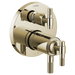 Brizo Litze HL7533 TempAssure Thermostatic Valve With Integrated Diverter T-Lever Handle Kit, polished nickel - view 3