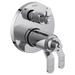 Brizo Litze HL7534 TempAssure Thermostatic Valve With Integrated Diverter Industrial Lever Handle Kit, chrome - view 2