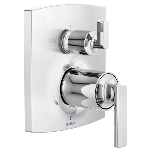 Brizo Kintsu HL75P06 Pressure Balance Valve with Integrated Diverter Trim Lever Handle Kit, chrome - view 3