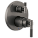 Brizo Litze HL75P33 Pressure Balance Valve with Integrated Diverter Trim T-Lever Handle Kit, luxe steel - view 3