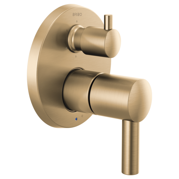 Brizo Jason Wu for Brizo HL75P75 Pressure Balance Integrated Trim Lever Handles, luxe gold - view 2