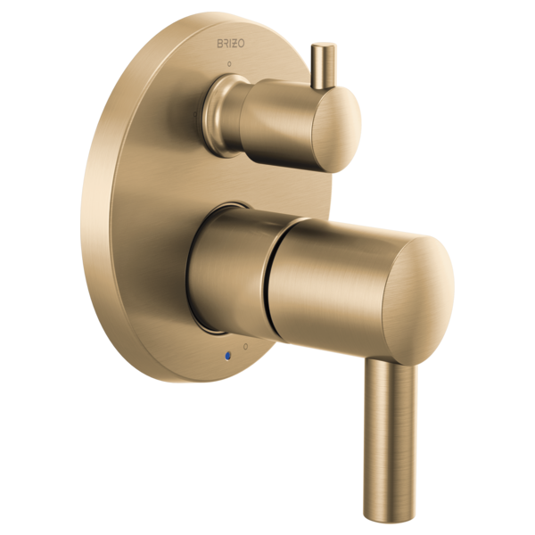 Brizo Jason Wu for Brizo HL75P75 Pressure Balance Integrated Trim Lever Handles, luxe gold - view 3