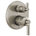 Brizo Invari HL75P76 Pressure Balance Valve with Integrated Diverter Trim Lever Handle Kit, luxe nickel - view 3