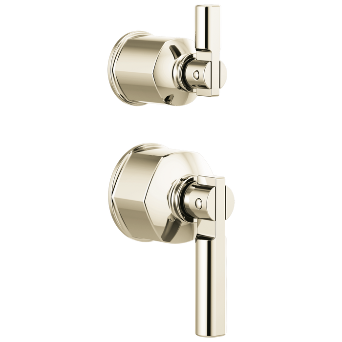 Brizo Invari HL75P76 Pressure Balance Valve with Integrated Diverter Trim Lever Handle Kit, polished nickel
