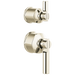 Brizo Invari HL75P76 Pressure Balance Valve with Integrated Diverter Trim Lever Handle Kit, polished nickel