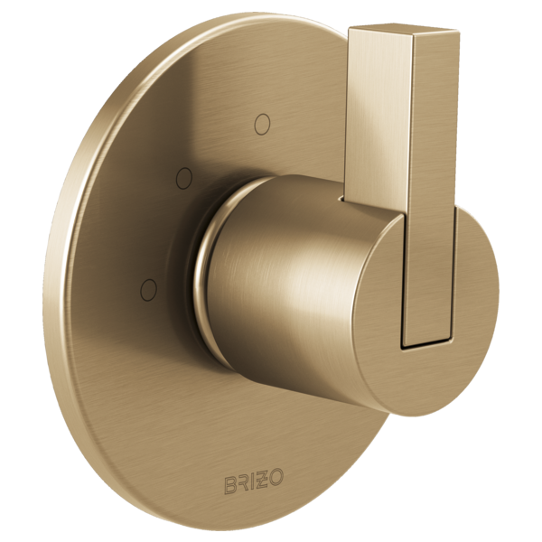 Brizo Litze HL932 3 And 6 Setting Diverter Trim Handle Kit - Lever, luxe gold - view 2