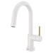 Brizo Odin HLB175 Bar Faucet Metal Lever Handle Kit, matte white polished nickel - view 2