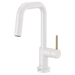 Brizo Odin HLB175 Bar Faucet Metal Lever Handle Kit, matte white polished nickel - view 3
