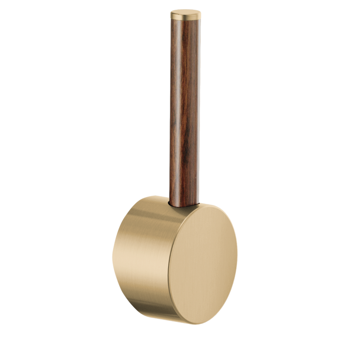 Brizo Odin HLB177 Bar Faucet Wood Lever Handle Kit, luxe gold wood
