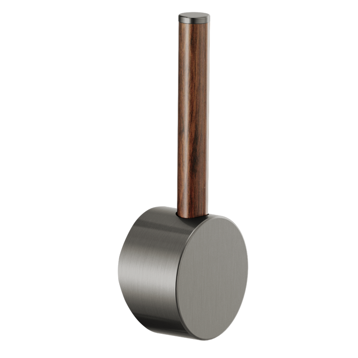 Brizo Odin HLB177 Bar Faucet Wood Lever Handle Kit, luxe steel wood