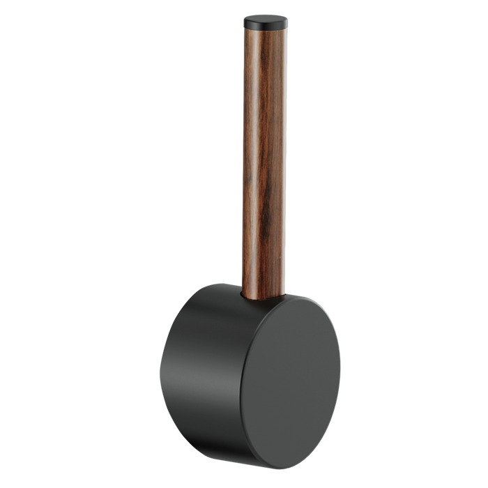 Brizo Odin HLB177 Bar Faucet Wood Lever Handle Kit, matte black wood
