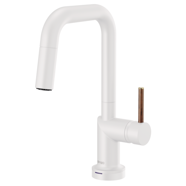 Brizo Odin HLB177 Bar Faucet Wood Lever Handle Kit, matte white wood - view 3