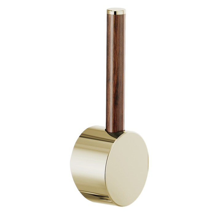 Brizo Odin HLB177 Bar Faucet Wood Lever Handle Kit, polished nickel wood