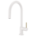 Brizo Odin HLK175 Pull-Down Faucet Metal Lever Handle Kit, matte white polished nickel - view 3