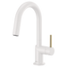 Brizo Odin HLK175 Pull-Down Faucet Metal Lever Handle Kit, matte white polished nickel - view 5