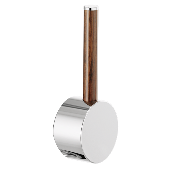 Brizo Odin HLK177 Pull-Down Faucet Wood Lever Handle Kit, chrome wood