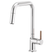 Brizo Odin HLK177 Pull-Down Faucet Wood Lever Handle Kit, chrome wood - view 3
