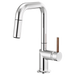 Brizo Odin HLK177 Pull-Down Faucet Wood Lever Handle Kit, chrome wood - view 4