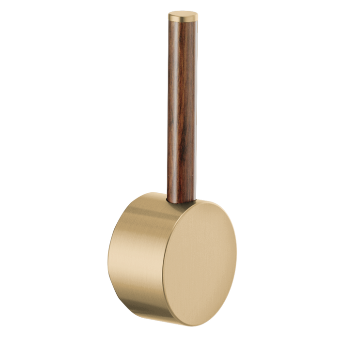 Brizo Odin HLK177 Pull-Down Faucet Wood Lever Handle Kit, luxe gold wood