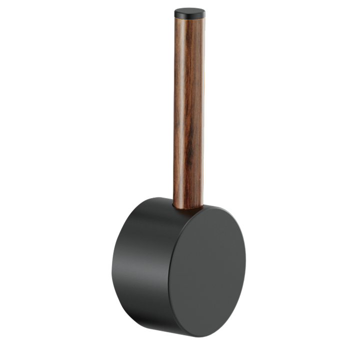 Brizo Odin HLK177 Pull-Down Faucet Wood Lever Handle Kit, matte black wood