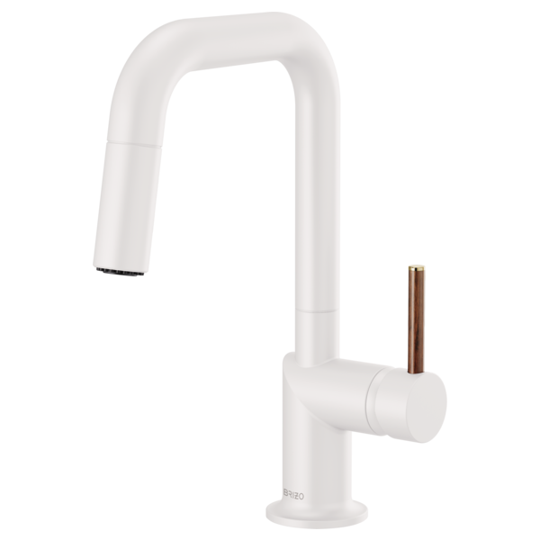 Brizo Odin HLK177 Pull-Down Faucet Wood Lever Handle Kit, matte white wood - view 2