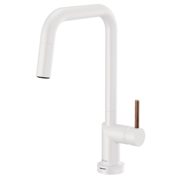 Brizo Odin HLK177 Pull-Down Faucet Wood Lever Handle Kit, matte white wood - view 4