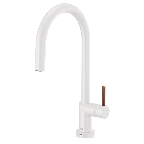 Brizo Odin HLK177 Pull-Down Faucet Wood Lever Handle Kit, matte white wood - view 5