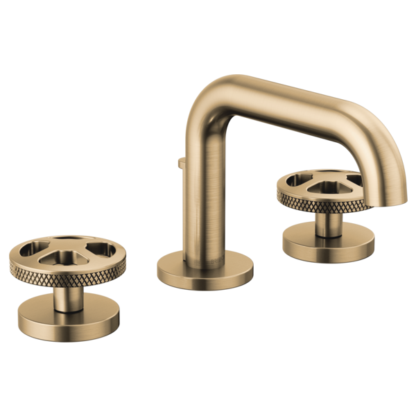 Brizo Litze HW5332 Widespread Lavatory Wheel Handle Kit, luxe gold - view 5