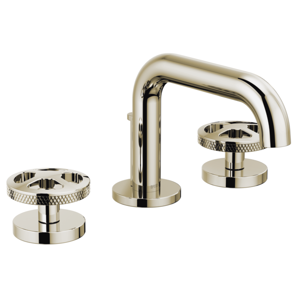 Brizo Litze HW5332 Widespread Lavatory Wheel Handle Kit, polished nickel - view 3