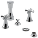 Brizo Baliza HX505 Widespread Lavatory Cross Handle Kit, chrome - view 2