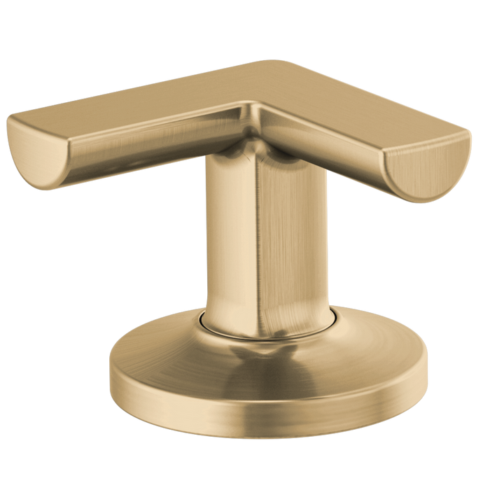 Brizo Kintsu HX5306 Widespread Lavatory Cross Handle Kit, luxe gold