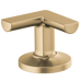 Brizo Kintsu HX5306 Widespread Lavatory Cross Handle Kit, luxe gold