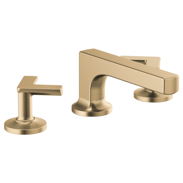 Brizo Kintsu HX5306 Widespread Lavatory Cross Handle Kit, luxe gold - view 3