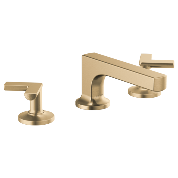 Brizo Kintsu HX5306 Widespread Lavatory Cross Handle Kit, luxe gold - view 4